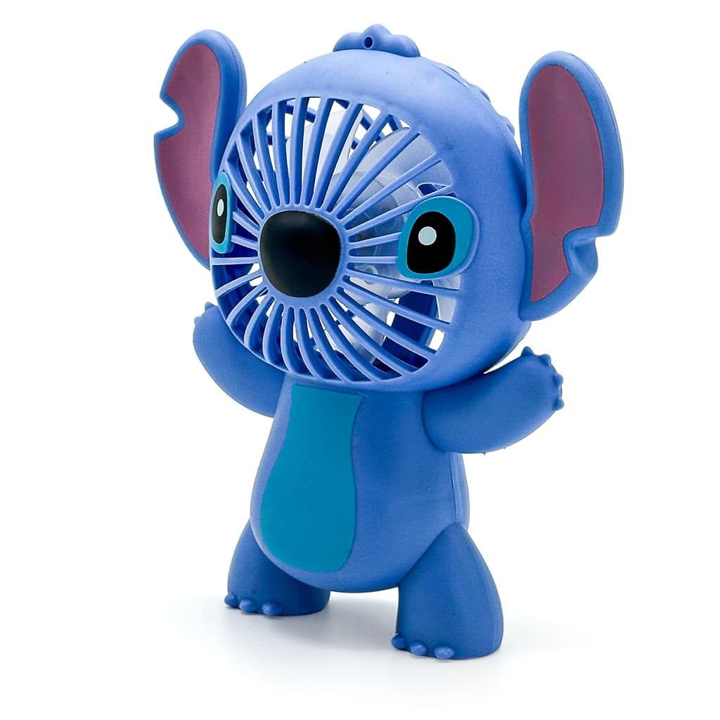 Mini Ventilateur USB Stitch – Design Mignon et Fonctionnel – مروحة محمولة — صورة 4