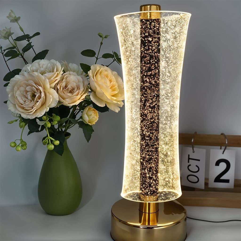 Lampe de Table LED Moderne en Cristal — صورة 1
