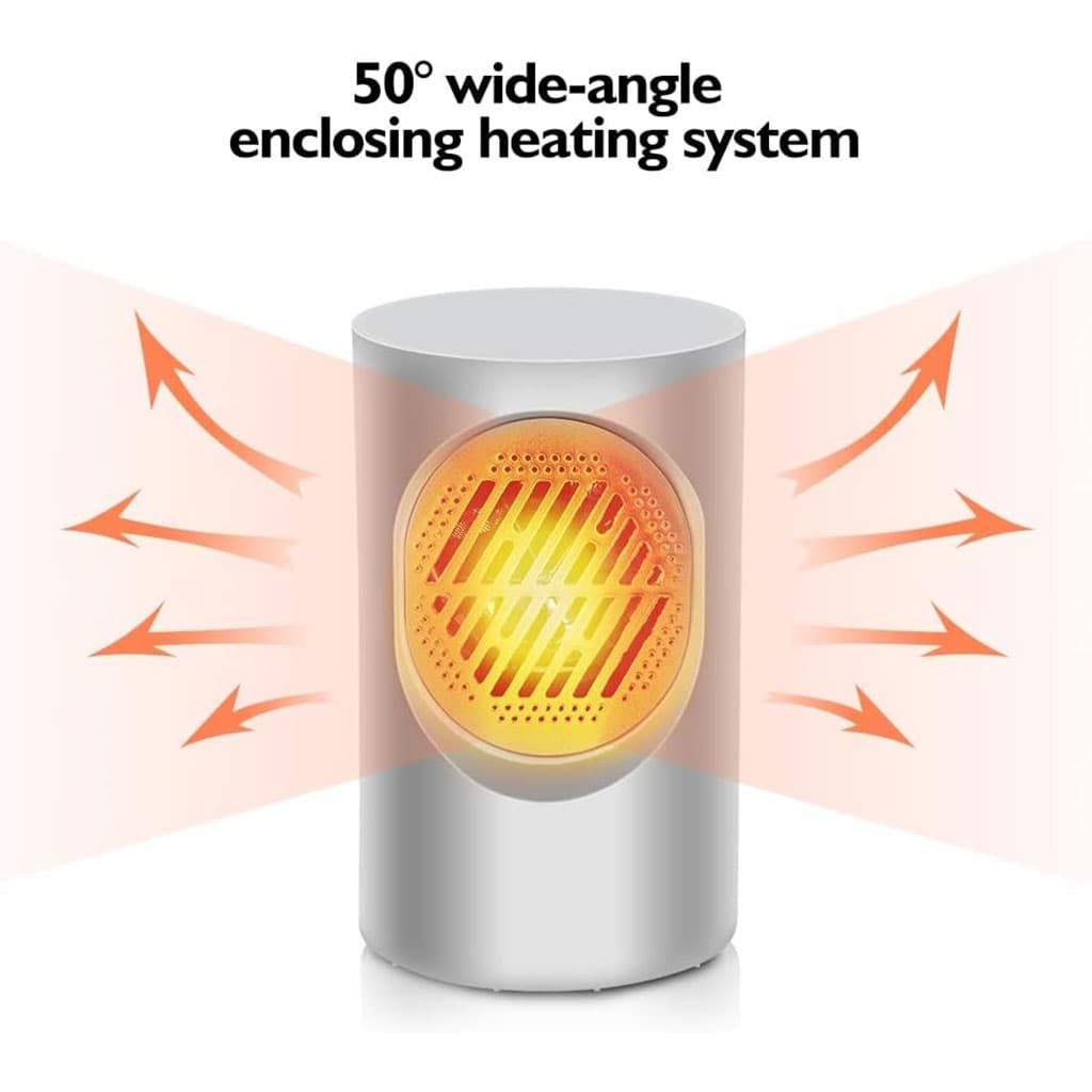 Mini radiateur et chauffage électrique silencieux — صورة 6