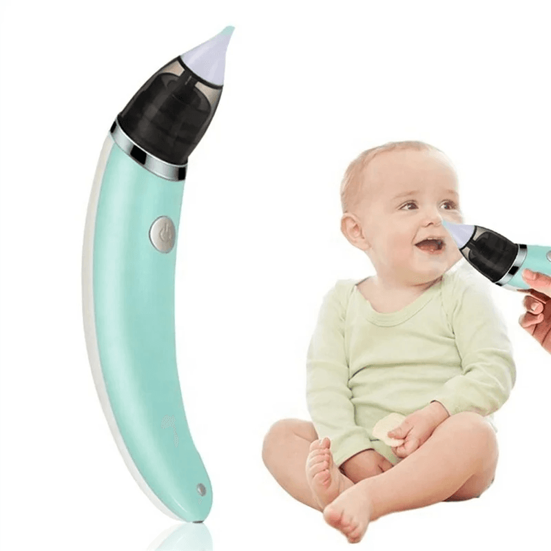 Mouche Nez, Aspirateur nasal électrique pour bébé 2 Tailles D'embouts - شفاطة الأنف الكهربائية للطفل — صورة 6