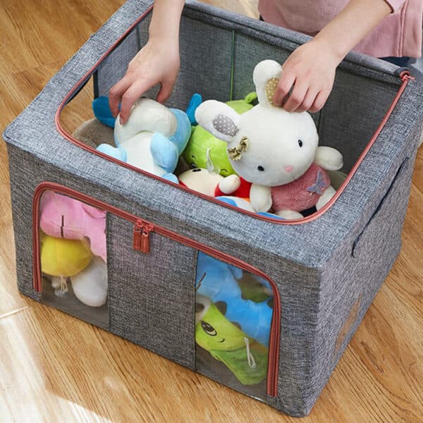 Coffre de Rangement Pliable Pour Vêtements et Articles — صورة 3