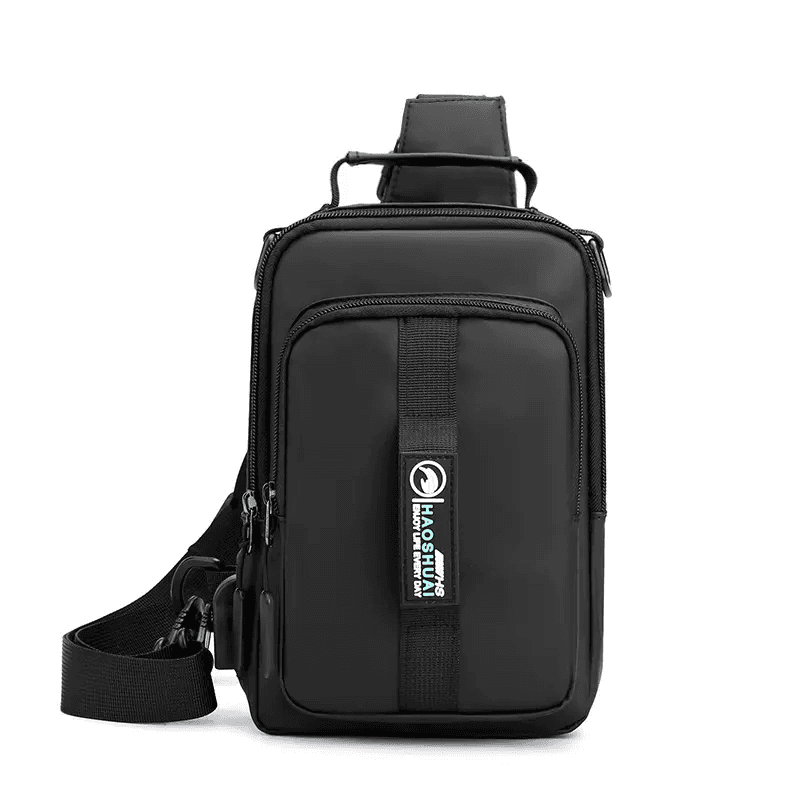 Sacoche Oxford imperméable multifonctionnel avec Sortie De charge usb pour hommes V3 - Sac à dos et Mode - صورة 2