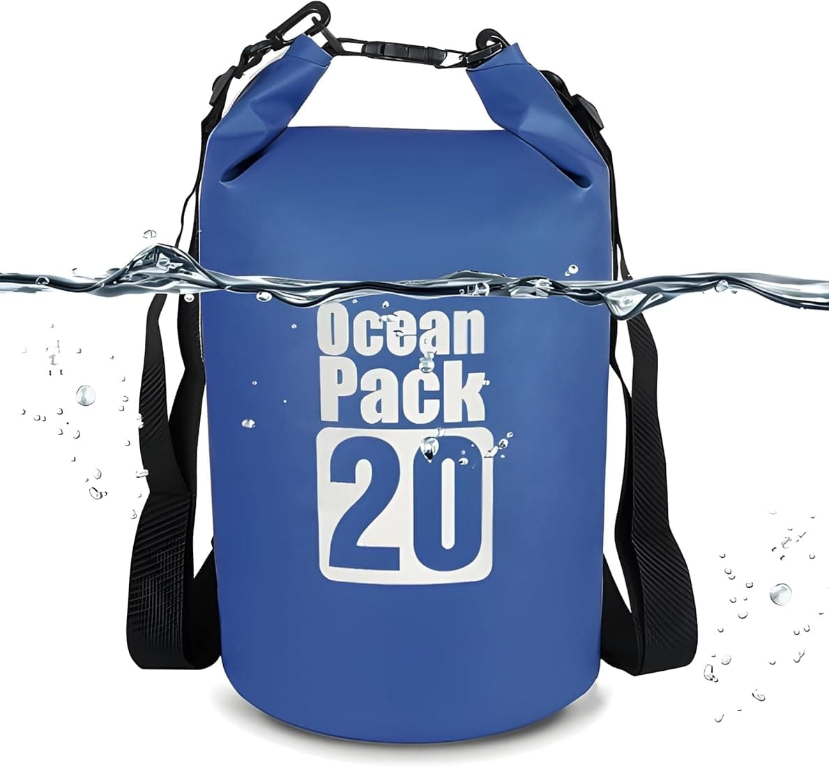 Sac Étanche Ocean Pack 20L Protection Waterproof Totale pour Kayak et Plage - حقيبة الظهر المائية المضادة للماء والتمزق أوشن باك (20 لتر) - Vacance & Loisir - صورة 12