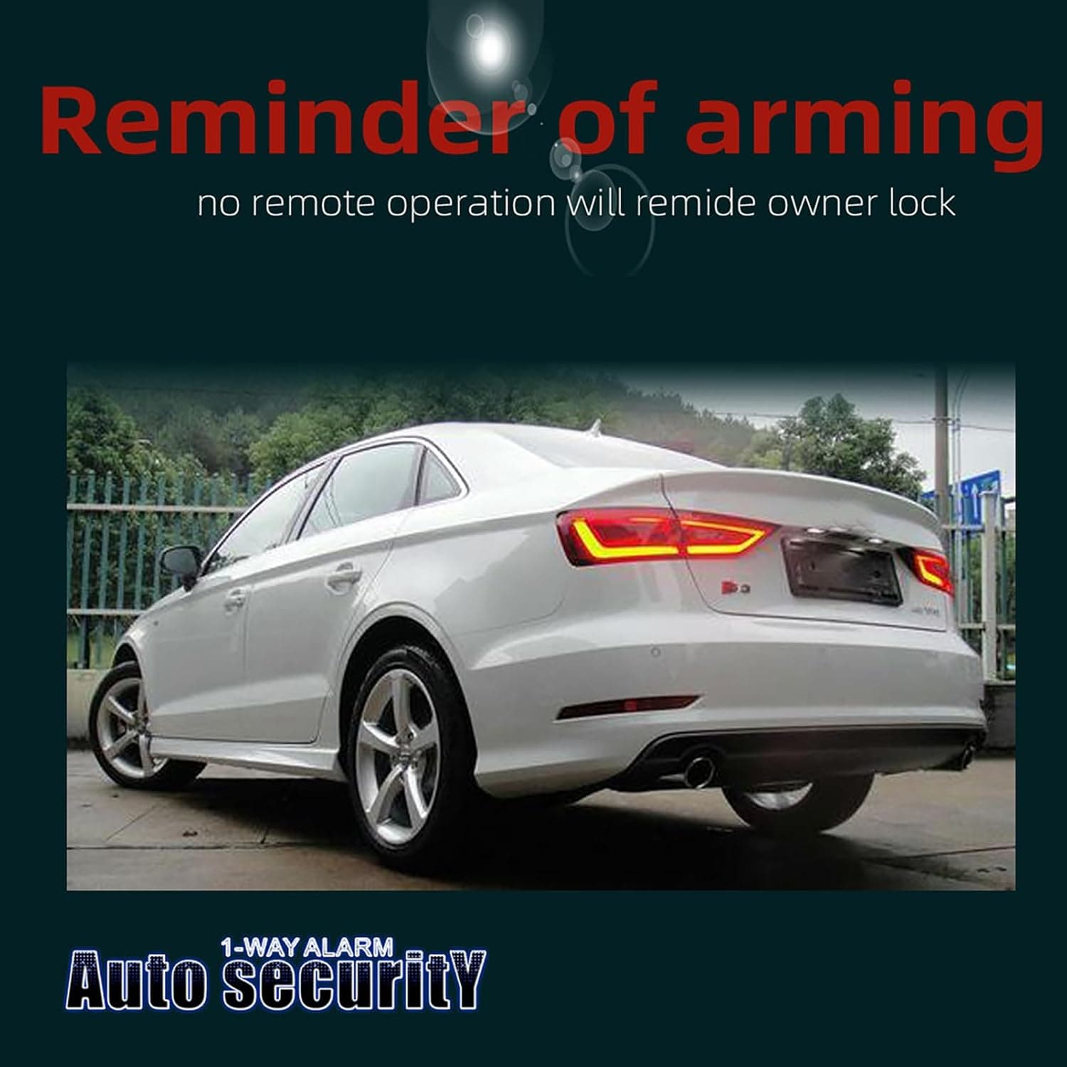 Système d'Alarme de Voiture Anti-Vol Centralisé avec Anti-Carjacking - نظام إنذار وأمن السيارات الذكي مع ميزة التثبيت المركزي والتحكم عن بعد - Accessoires Auto/Moto - صورة 4