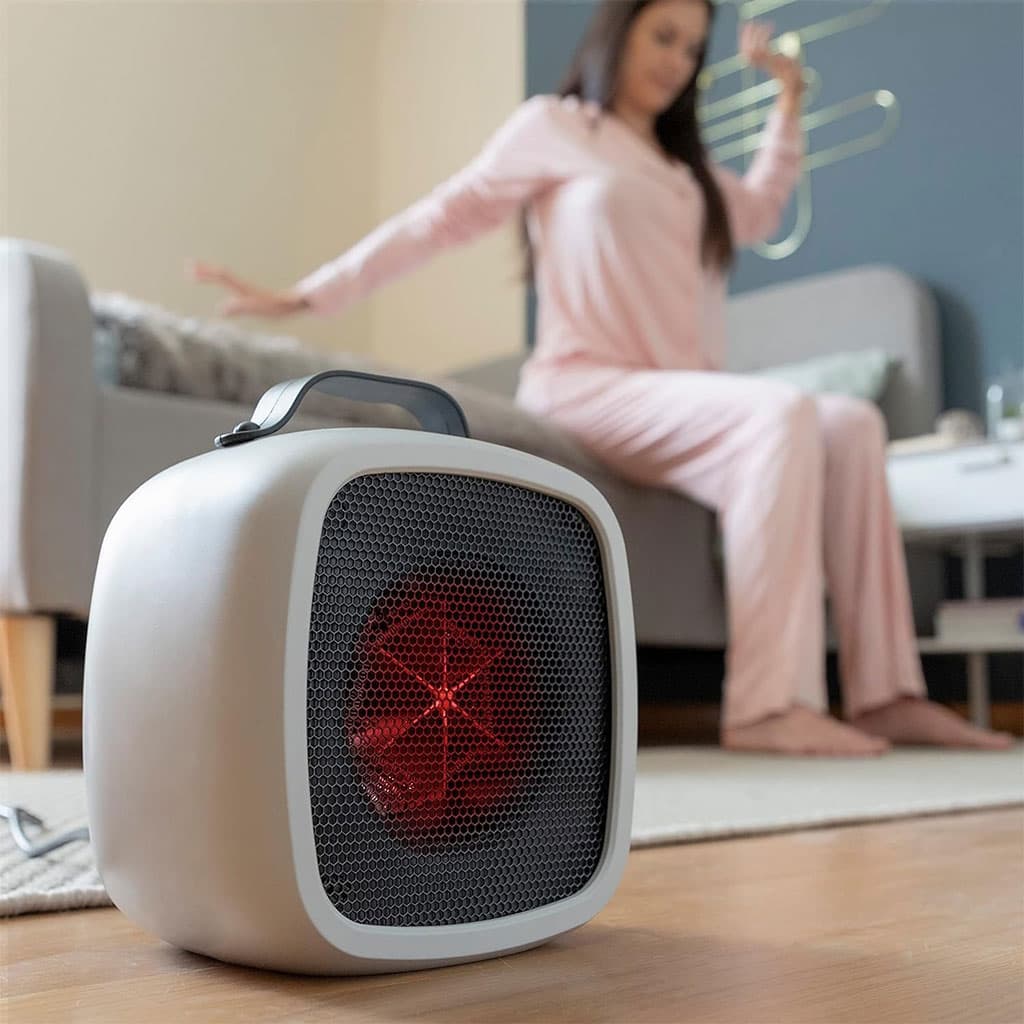 Radiateur Soufflant Céramique 500 W avec Thermostat Intelligente – سخان كهربائي محمول — صورة 2
