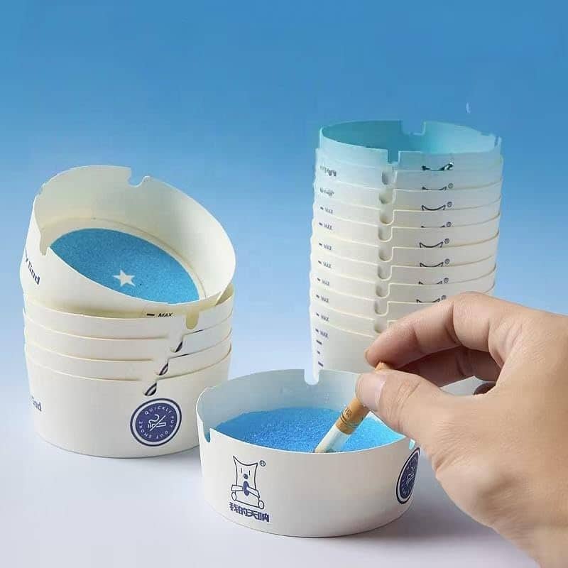 Cendrier Jetable Magique Anti-Odeur et Fumée Pack 25Pcs - منفضة السجائر الجيل المضادة للدخان والروائح