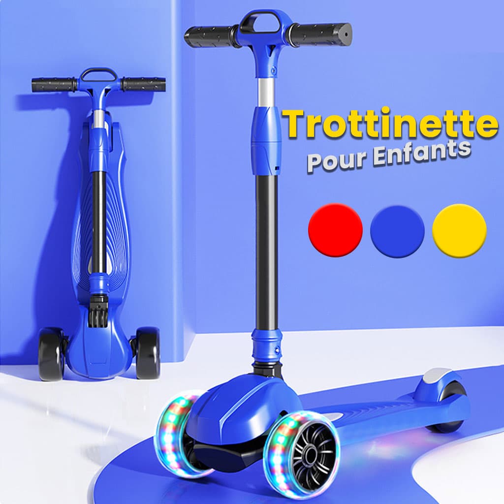 Trottinette Enfant à 3 Roues Lumineuses pour Enfants – سكوتر أطفال جيل جديد — صورة 1