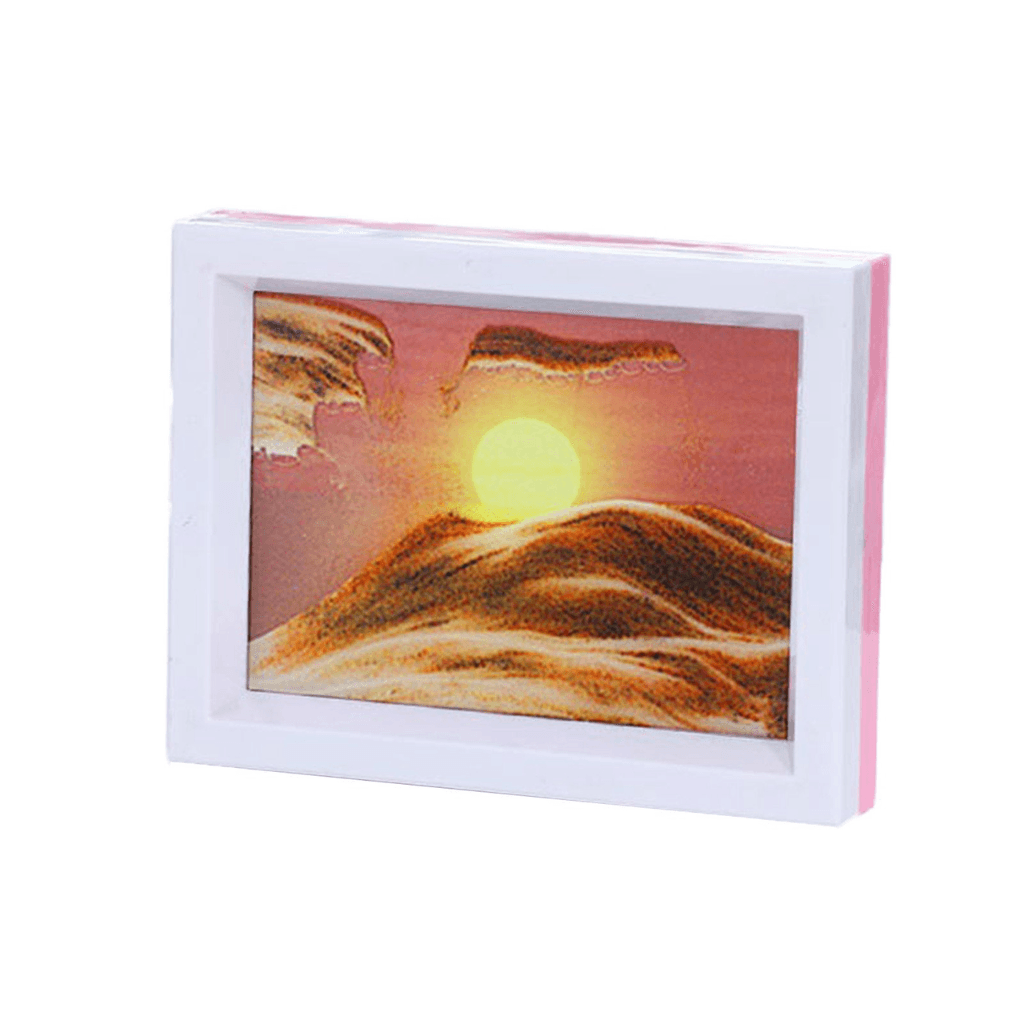 Tableau de Sable en Mouvement et miroir 3D – لوحة رملية ثلاثية الأبعاد مع مراة متحركة — صورة 3