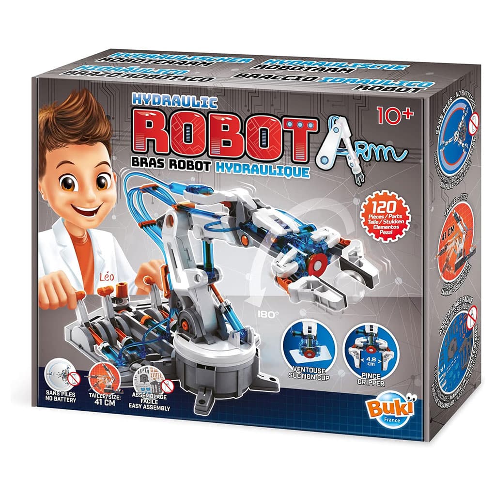 Buki Bras Robot Hydraulique Jeu éducatif pour Enfants – لعبة اليد الهيدروليكية للأطفال — صورة 2