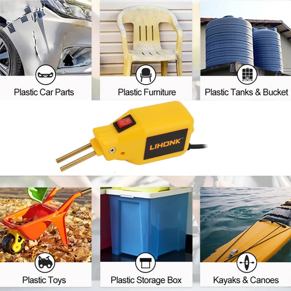 Mini Soudeuse de Plastique Parechoc 50W avec 200 agrafes inclus – جهاز تلحيم البلاستيك — صورة 4