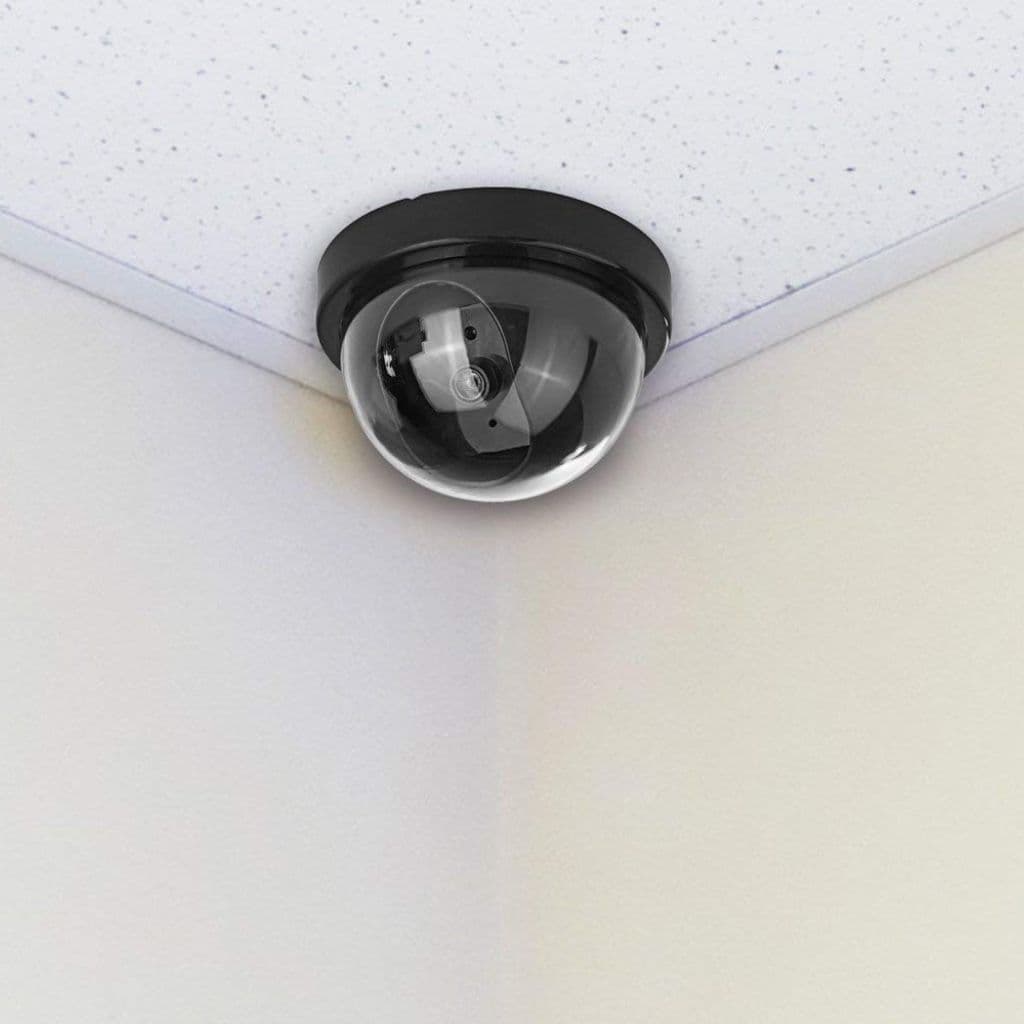 Caméra Factice de Surveillance Dôme avec LED Clignotante – كاميرا مراقبة وهمية مع ضوء — صورة 2