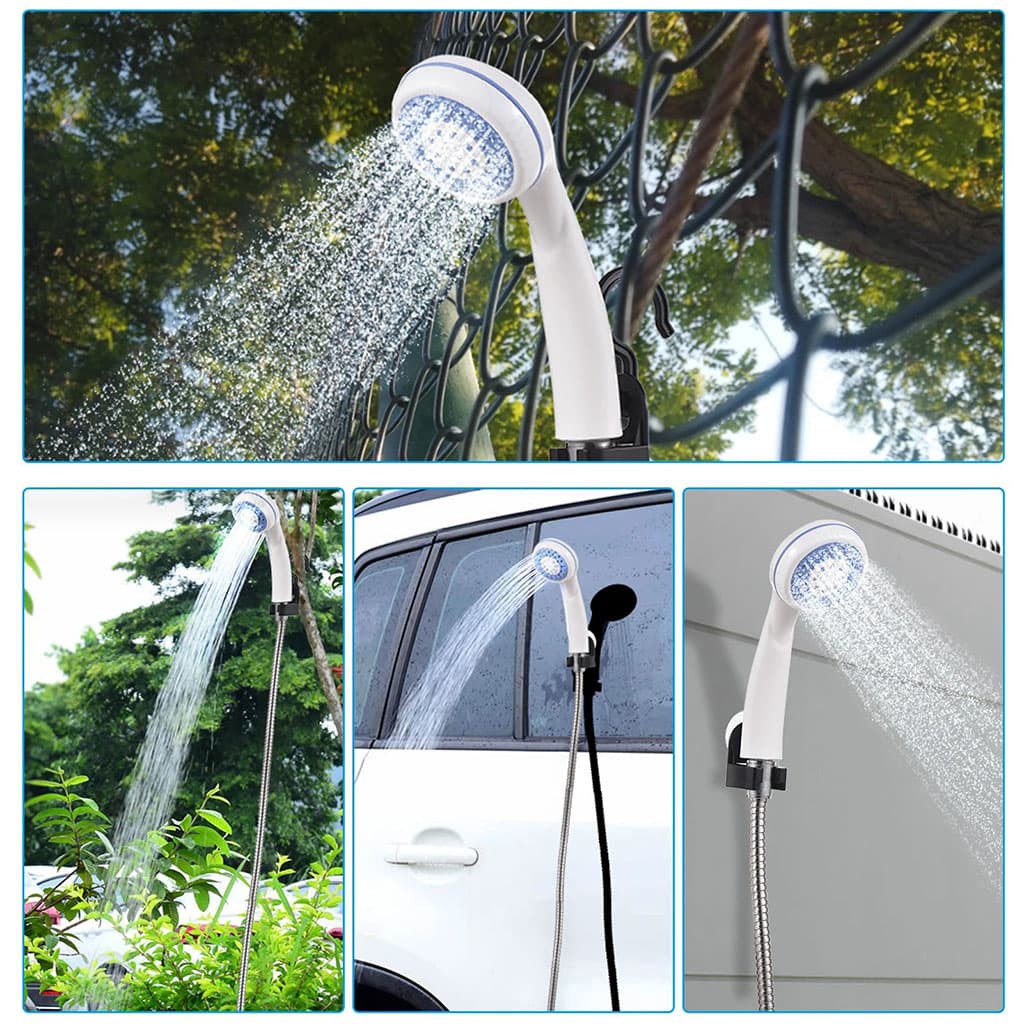 Douche Portable avec Pompe pour Camping et Extérieur — صورة 7