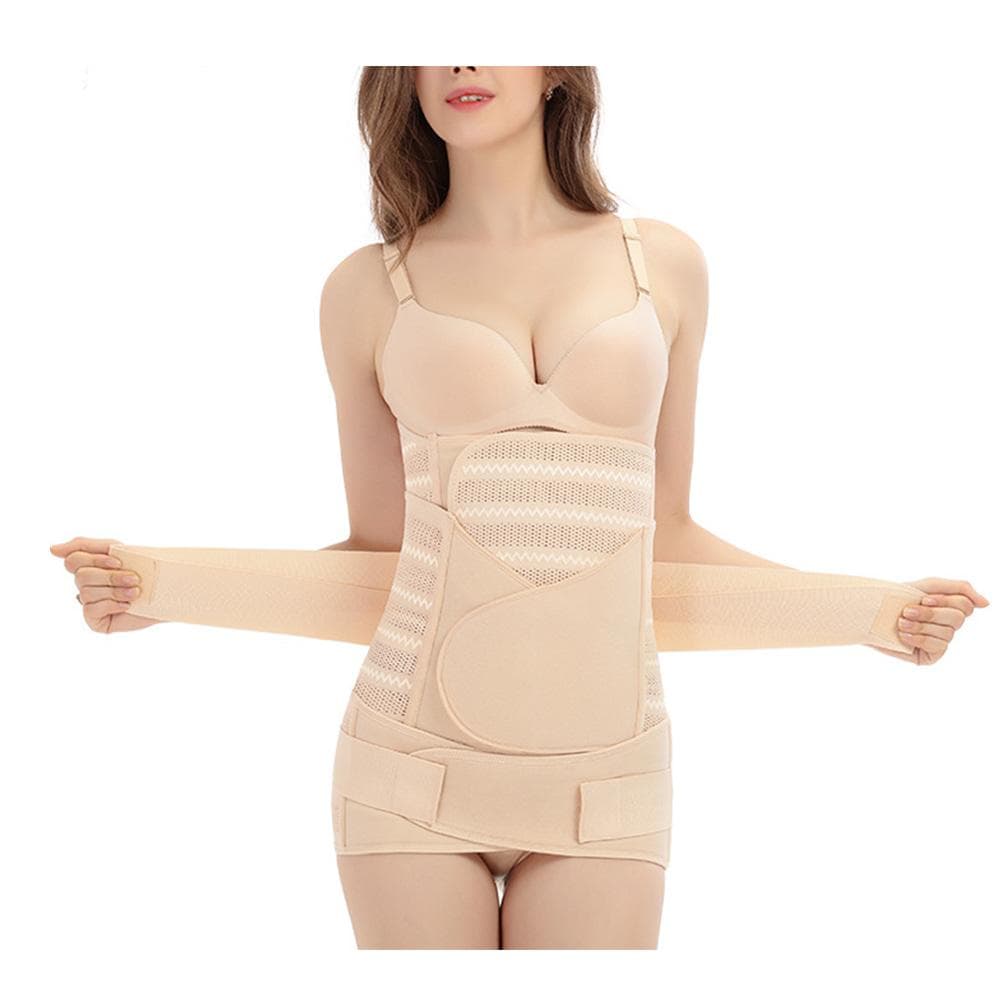 Ceinture 3PCS de récupération du corps apres l'accouchement - حزام استعادة الجسم بعد الولادة مكون من 3 قطع — صورة 7