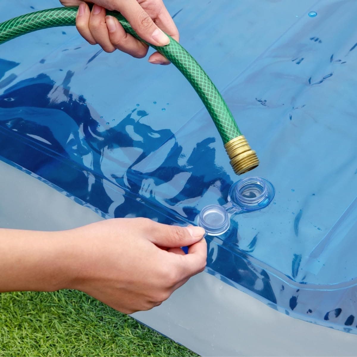 Matelas de Piscine Gonflable Bestway Transat avec Chambre à Eau Rafraîchissante - سرير المسبح والشاطئ الهوائي الفاخر مع حجرة تبريد مائية - Produits de saison - صورة 10