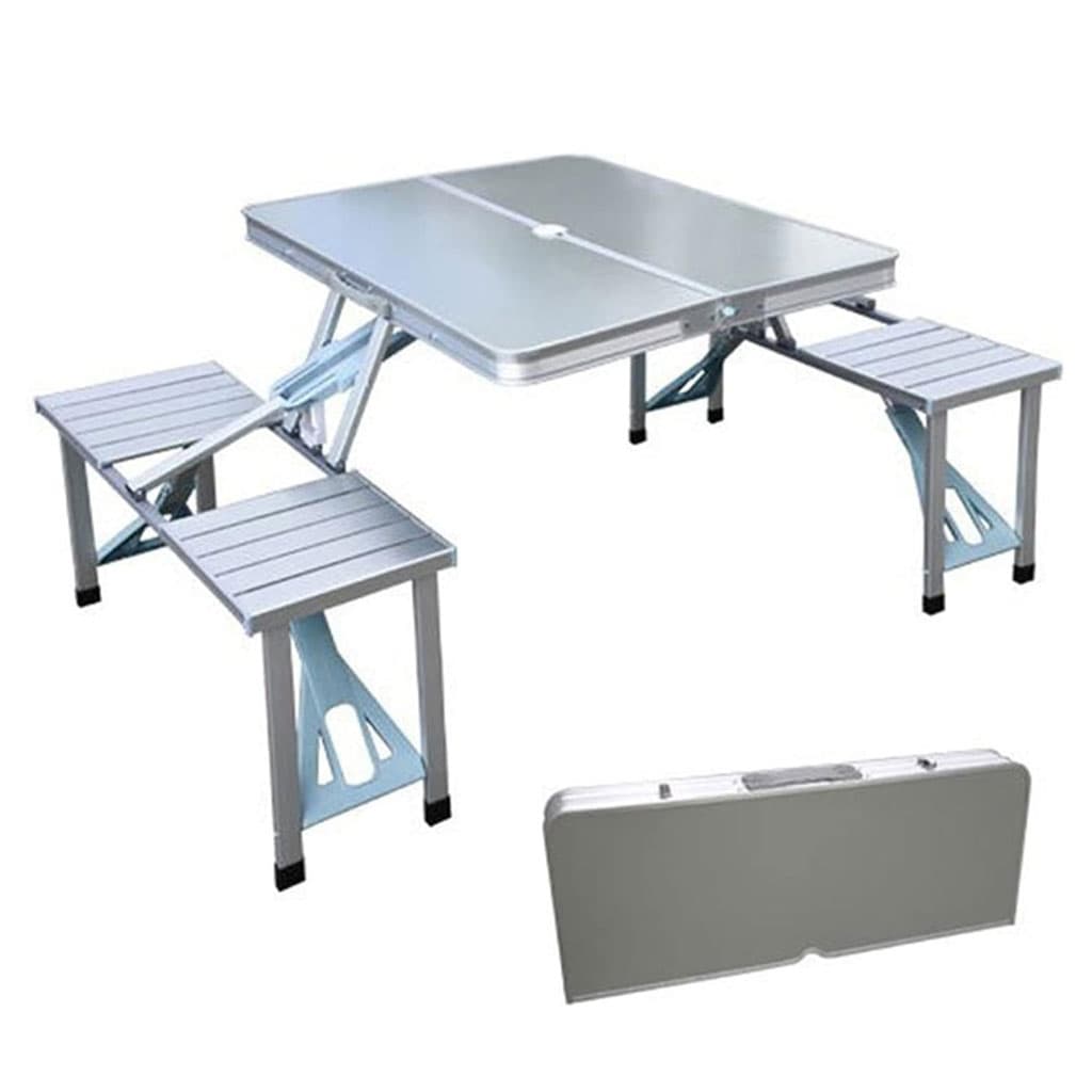 Table Aluminium Pliante 4 Places , Extérieure et Camping — صورة 7