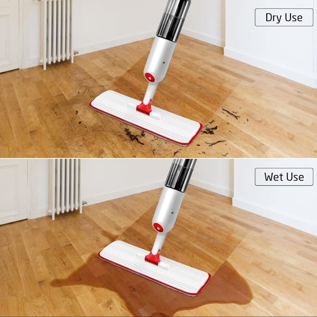 Balai Serpillère Pulvérisateur avec Réservoir Rechargeable – ممسحة بخاخ مع زجاجة قابلة لإعادة التعبئة — صورة 4