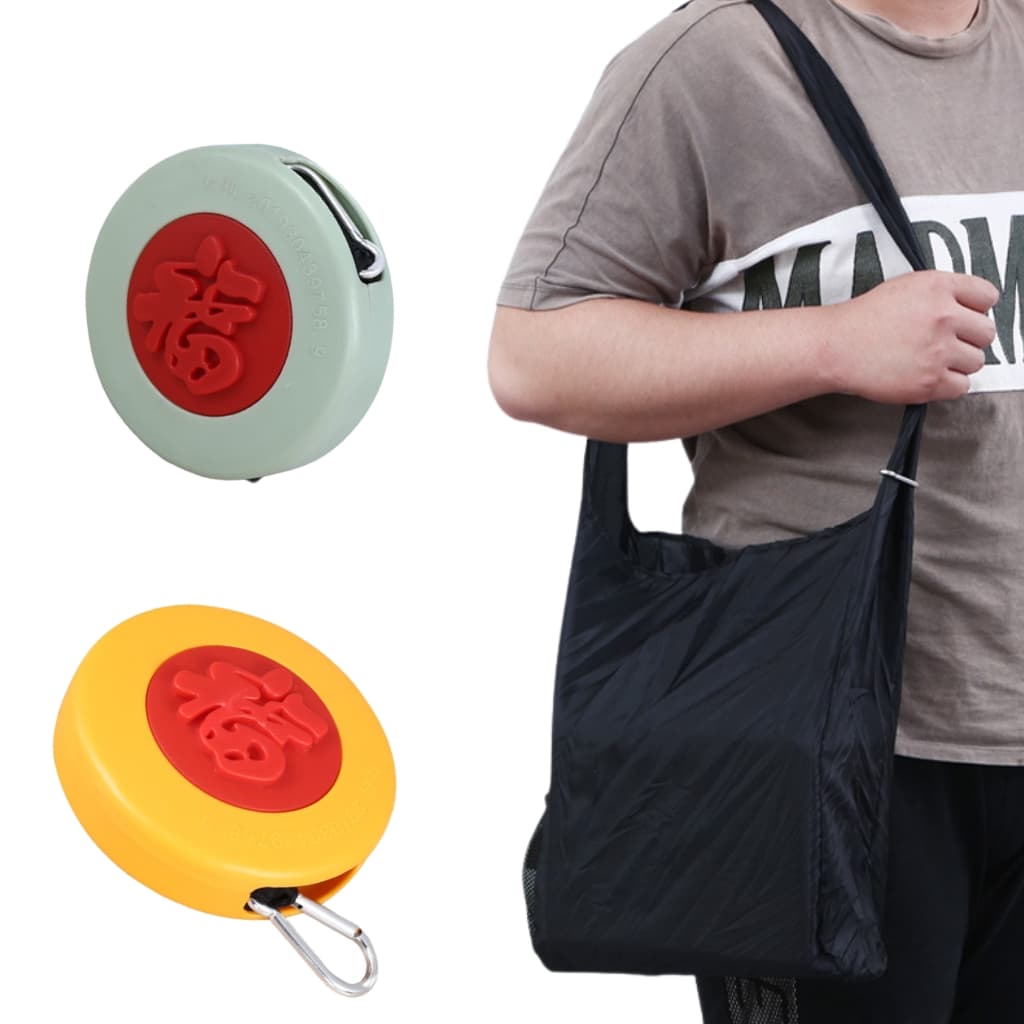 Petit sac de courses à disques rétractable - حقيبة تسوق قرصية صغيرة قابلة للسحب — صورة 5