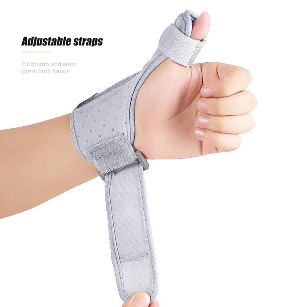 Attelle de Protection Réglable et Respirant pour le Pouce – ضمادة إصبع الكبير — صورة 6