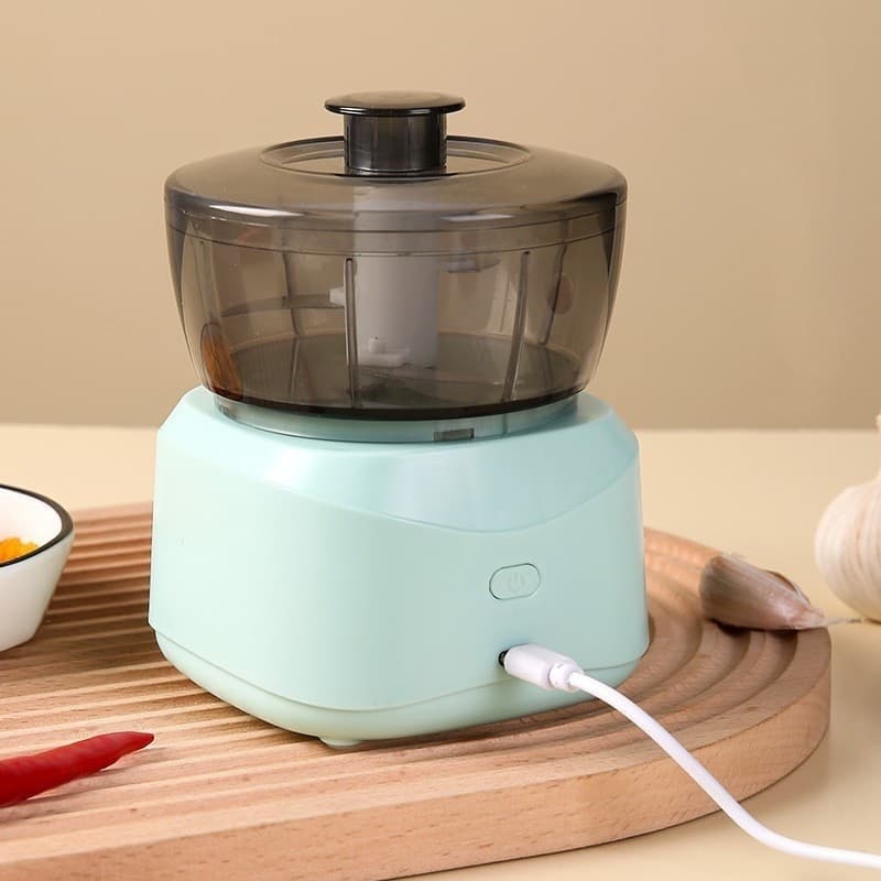 Mini Hachoir électrique Portable Rechargeable multifonction 350 ML — صورة 4