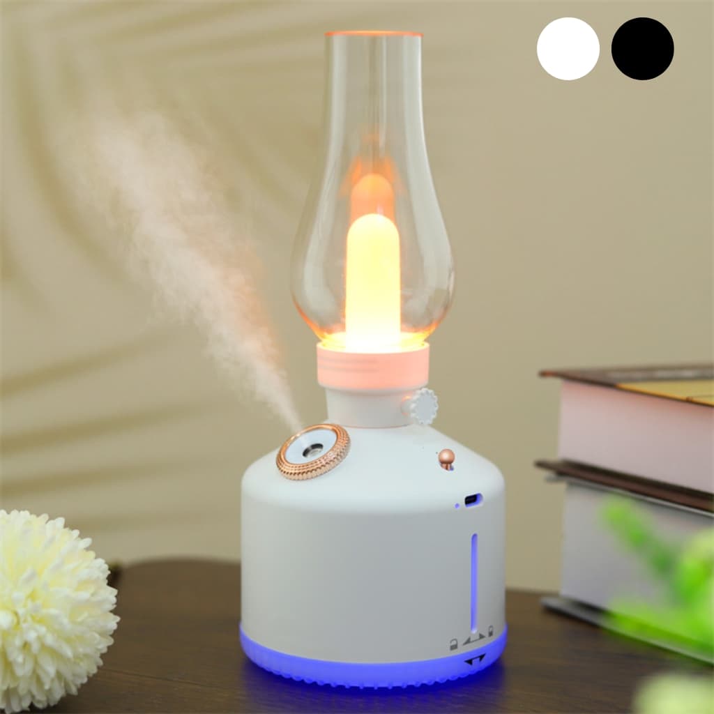 lampe rétro Et Humidificateur d'air à sans fil rechargeable — صورة 2