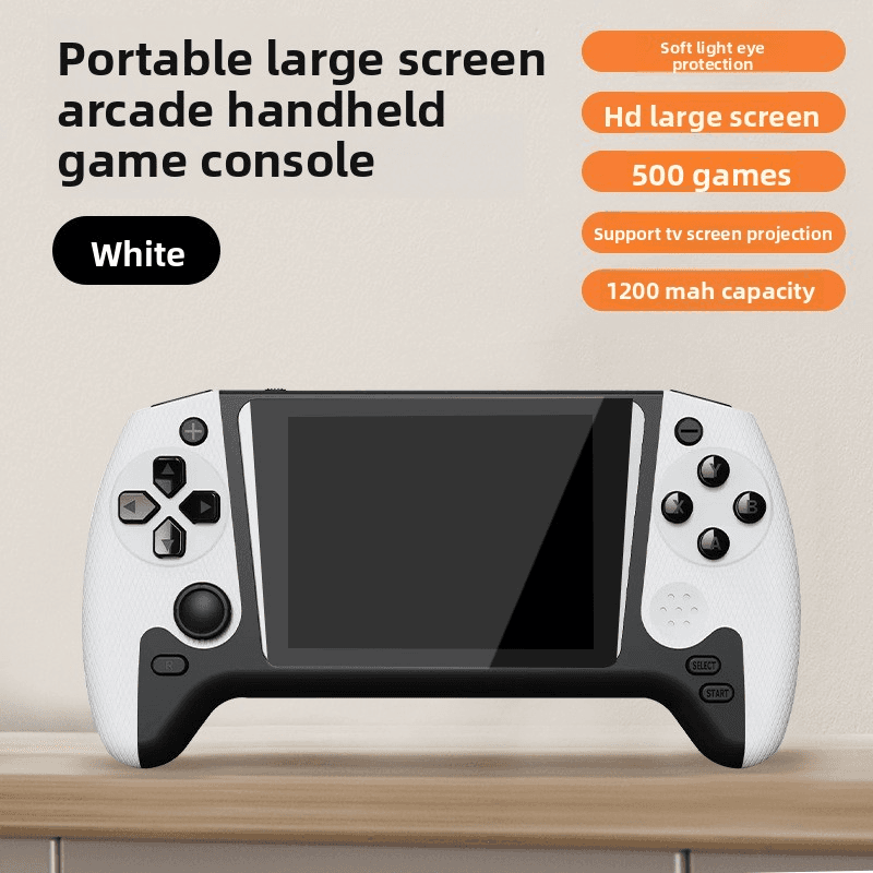 Console de Jeux Rétro Portable avec 500+ Jeux Classiques et Manette Supplémentaire - جهاز الألعاب المحمول ريترو بـ 500 لعبة كلاسيكية مع ذراع تحكم إضافي - Jouet & Gaming - صورة 4