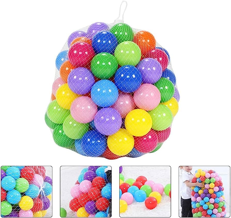 Sac de 50 balles De Jeux multicolore avec Diamètre 75 Mm — صورة 5