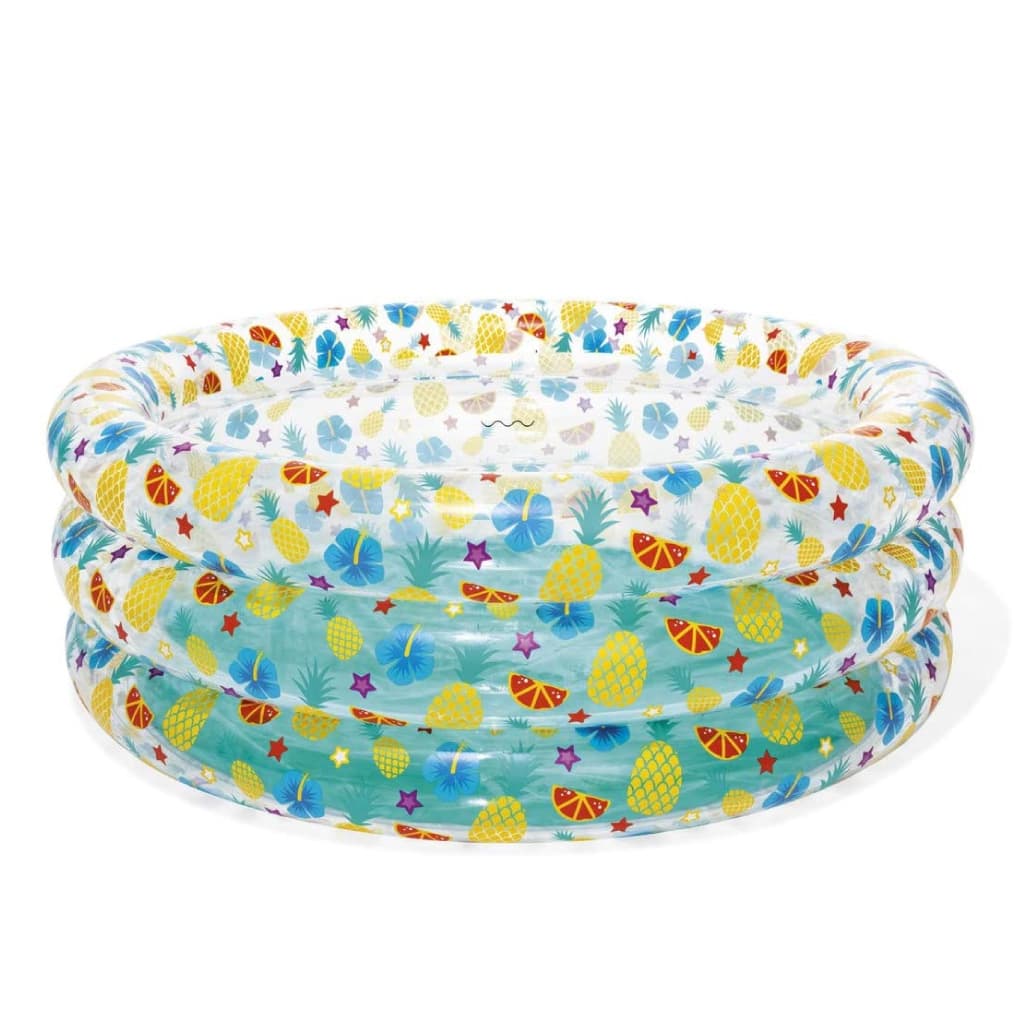 Piscine Ronde Gonflable en 3 Anneaux Fruits Pour Enfants Bestway 51048 — صورة 6