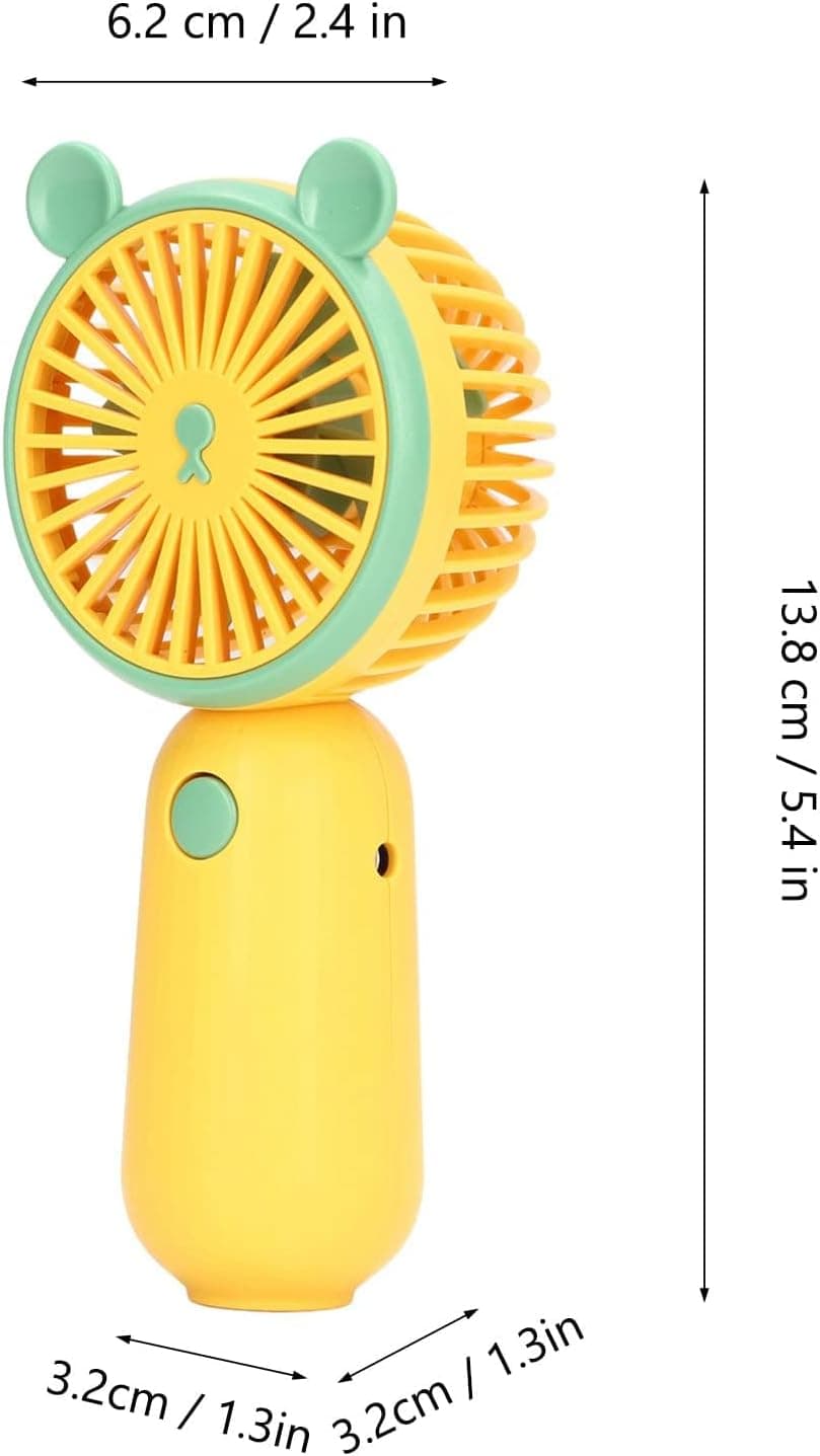 مروحة يد محمولة | Mini Ventilateur USB DD8009 | 2 في 1 قابلة للشحن — صورة 7