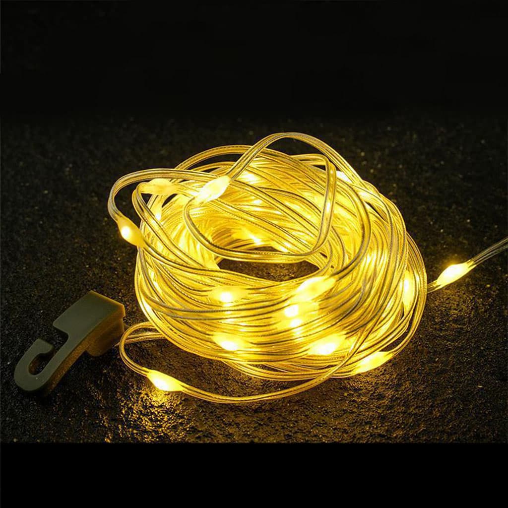 Lumière de camping LED multifonctionnelle, chargeur USB, chaîne d'atmosphère colorée — صورة 11