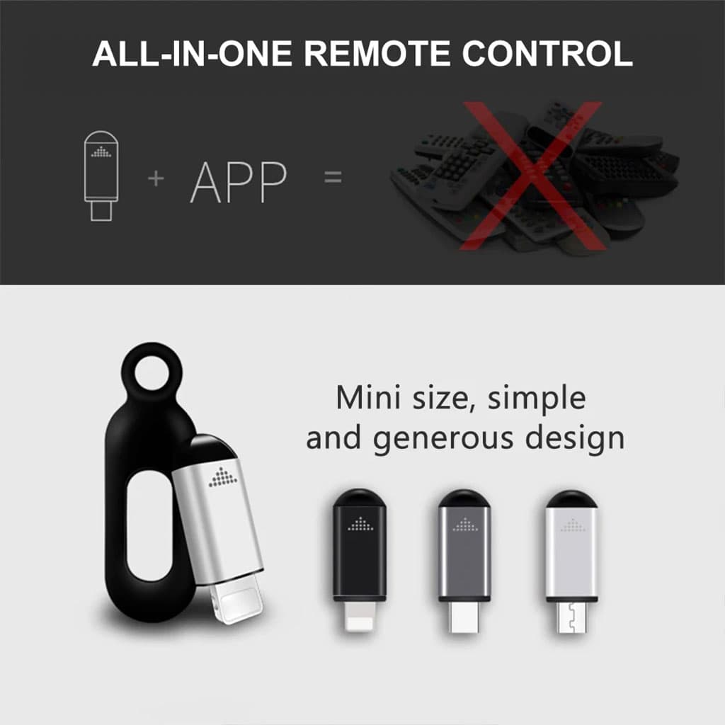Mini Télécommande Smart infrarouge universel pour Smartphone – أداة للتحكم بالأجهزة الكهرومنزلية عن بعد — صورة 3