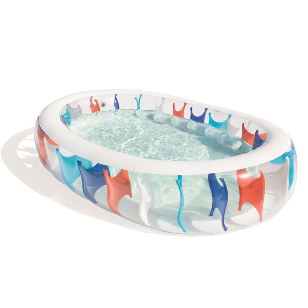 Piscine Elliptique Gonflable Familiale Bestway 54066 — صورة 6