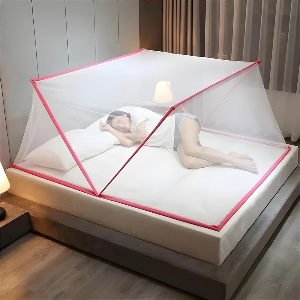 Moustiquaire Pliable Facile à Installer Pour Lit 2 Place – ناموسية لسرير شخصين — صورة 1