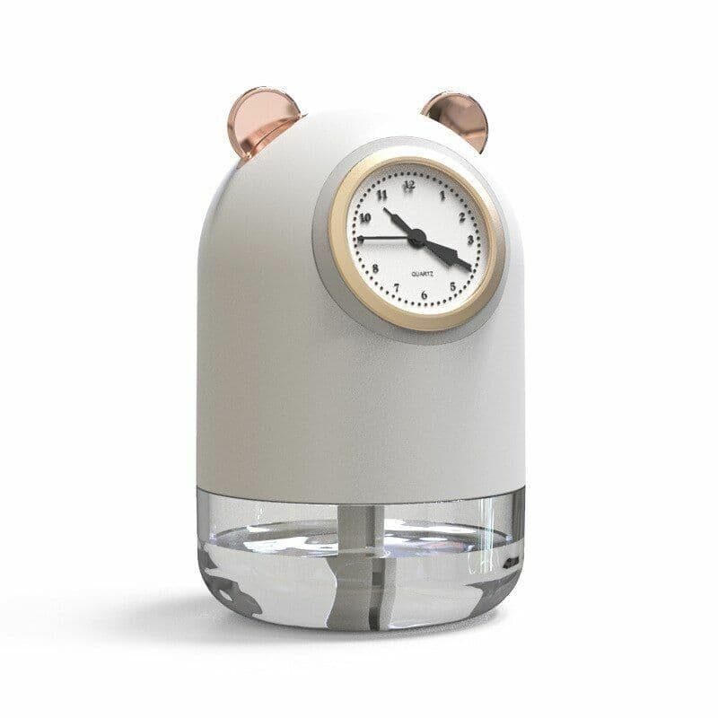 humidificateur avec horloge et Spray pour bureau 7 Couleur led 300 ML — صورة 4
