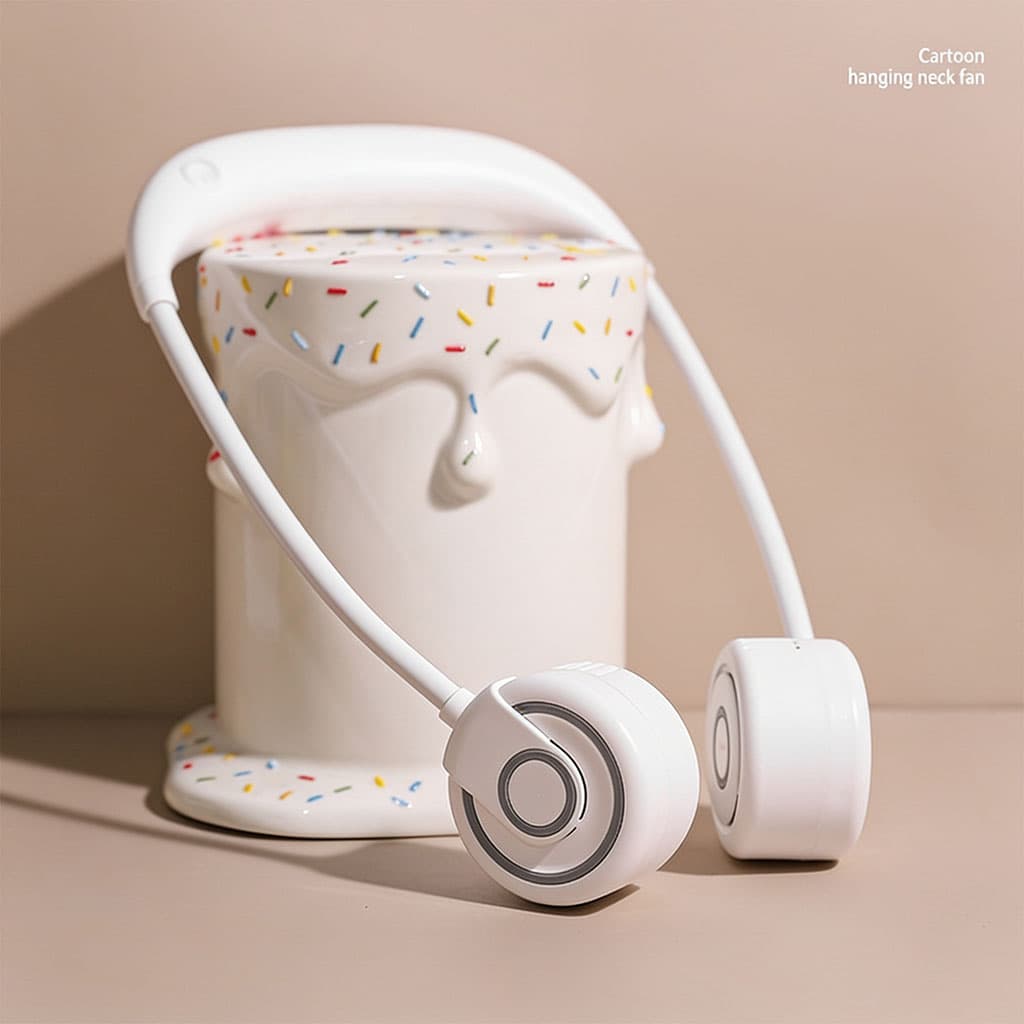Ventilateur de Cou Portable Rechargeable USB NO.TJ-32A - مروحة العنق المحمولة - Produits de saison - صورة 8