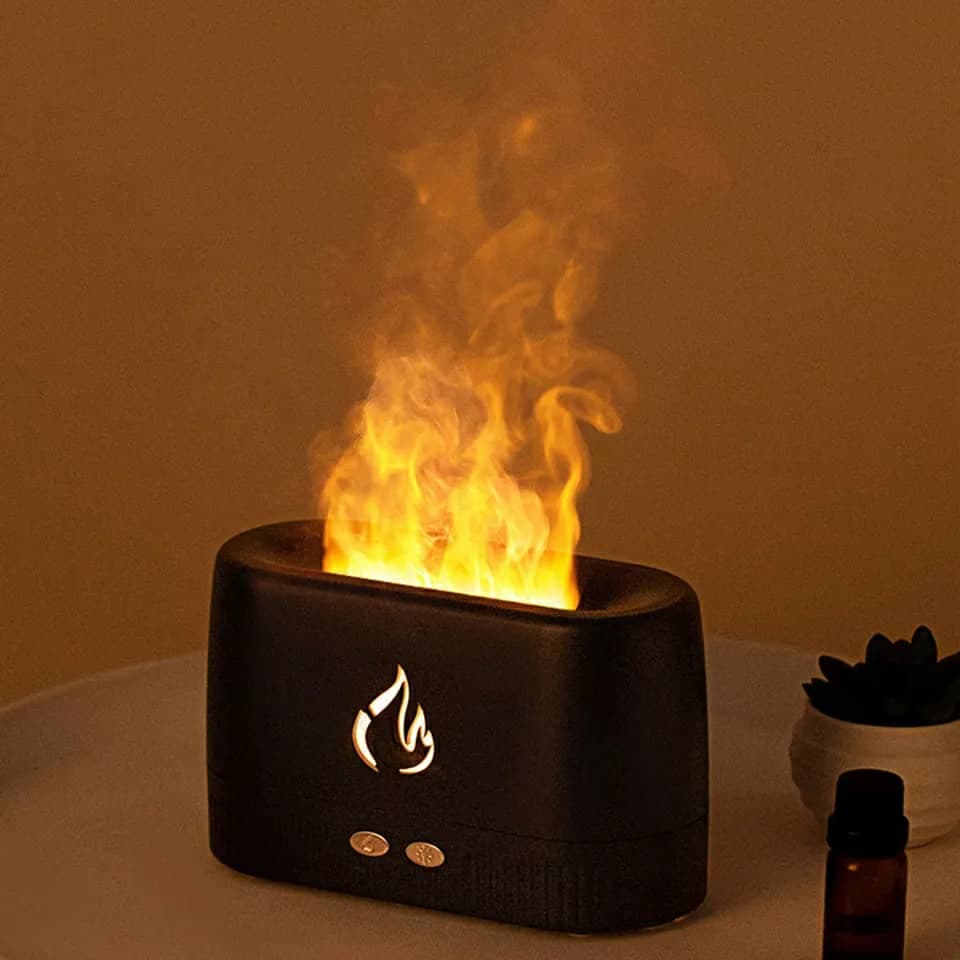 Flame Diffuseur d'huile essentielle et d'arôme pour aromathérapie — صورة 8