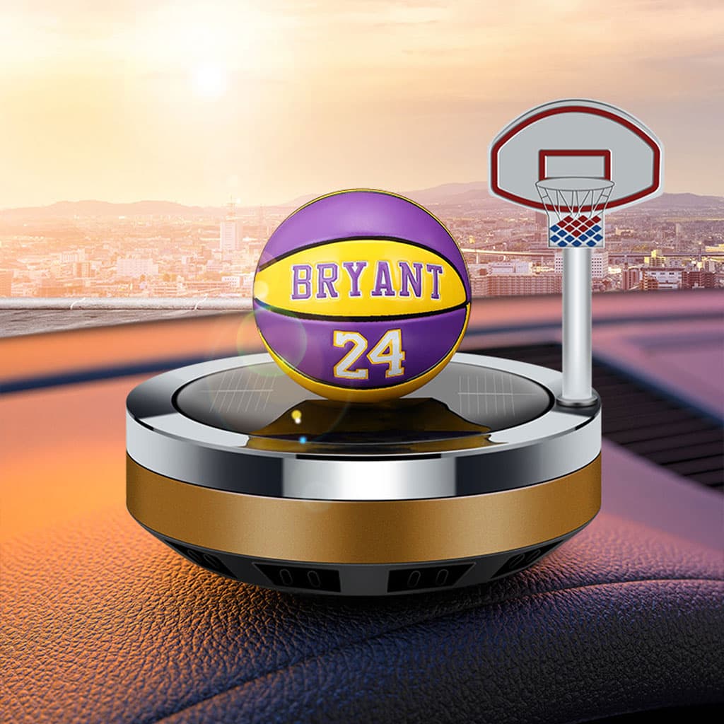 Purificateur d’air rotatif solaire en forme de Basketball pour voiture — صورة 5