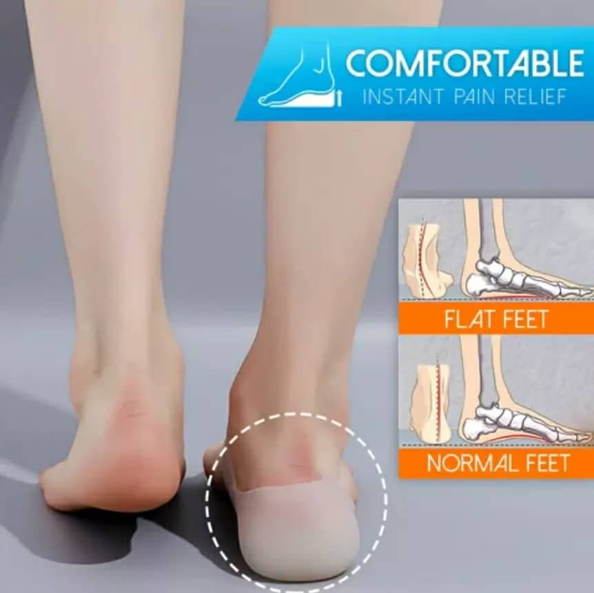 Talon en silicone pour augmenter la hauteur – Unisexe — صورة 7