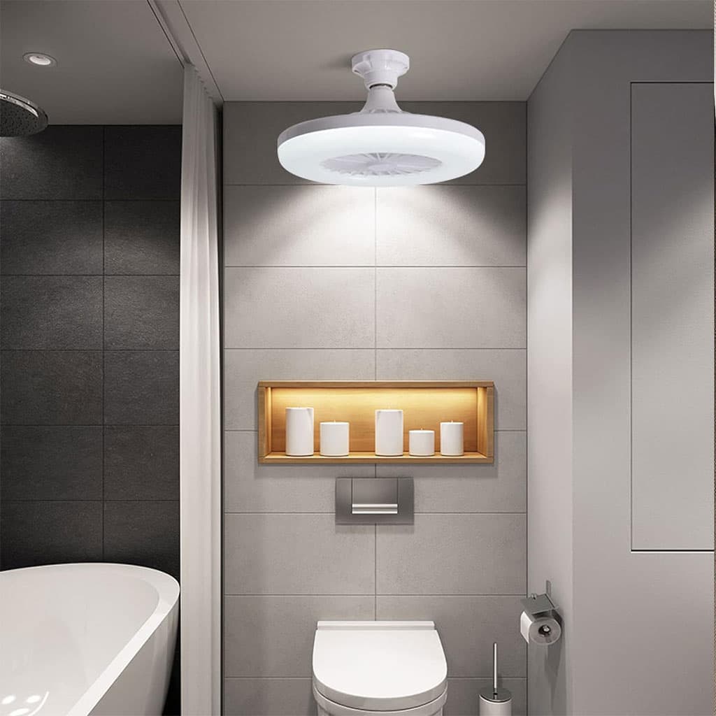 Lumière de plafond Ventilateurs LED E27 30W — صورة 6