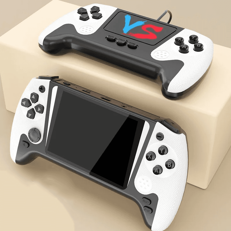 Console de Jeux Rétro Portable avec 500+ Jeux Classiques et Manette Supplémentaire - جهاز الألعاب المحمول ريترو بـ 500 لعبة كلاسيكية مع ذراع تحكم إضافي - Jouet & Gaming - صورة 7