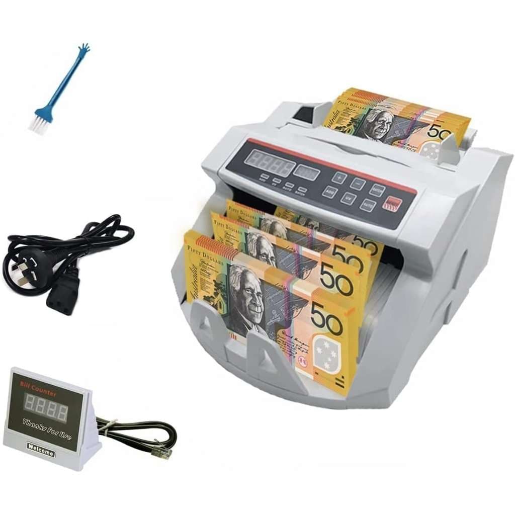 Compteuse Automatique de Billets avec Détection UV – آلة عد النقود الأوتوماتيكية مع كشف الأشعة فوق البنفسجية — صورة 4