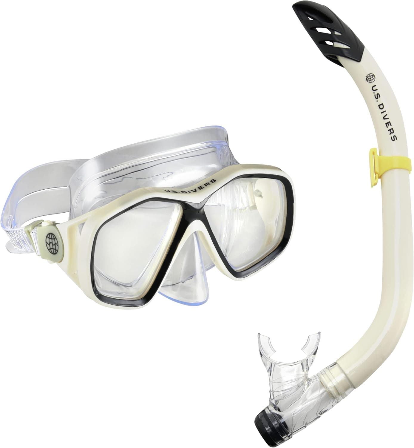 Kit de Snorkeling Masque Double Lentille Anti-Buée et Tuba avec Valve de Purge - طقم الغوص المتكامل بعدسات مضادة للضباب والكسر - Camping et Randonnée - صورة 1