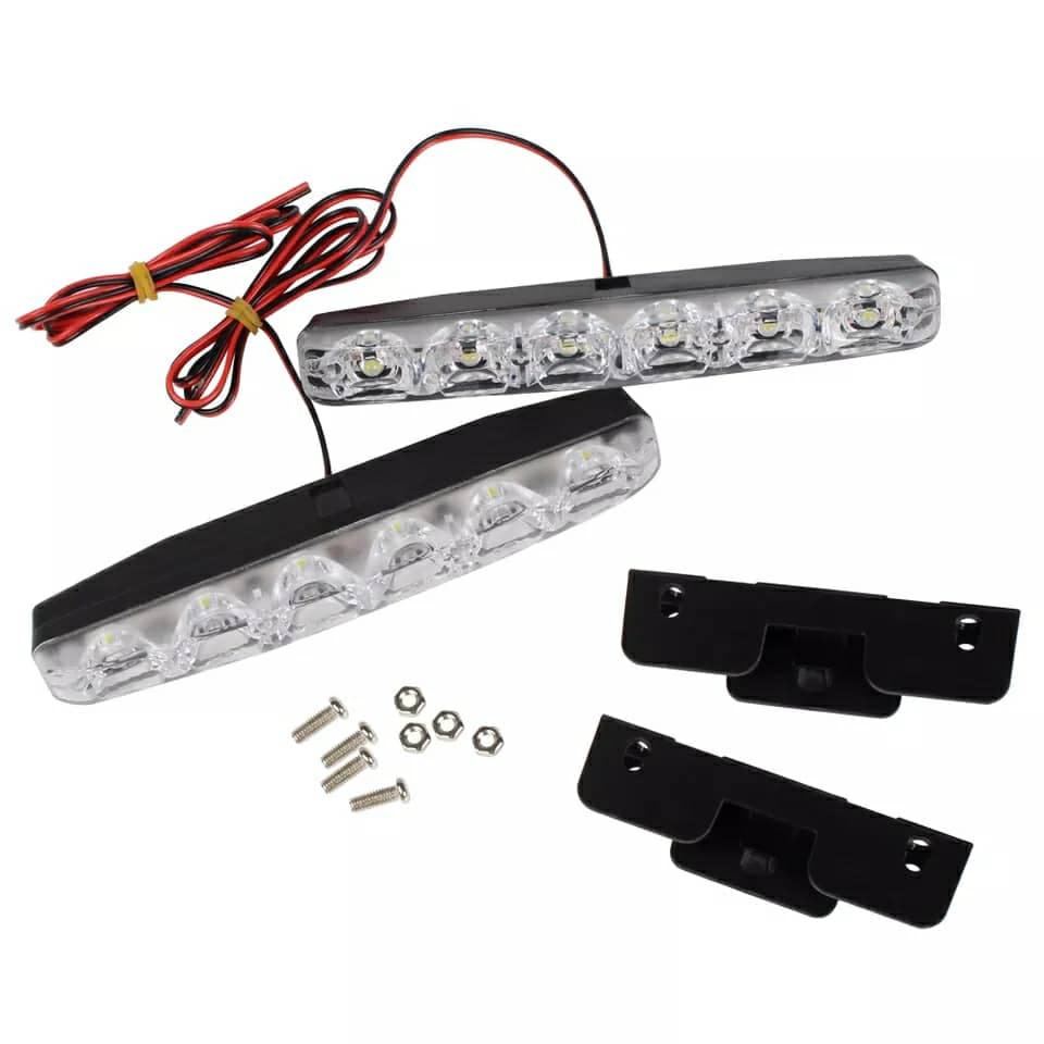Feux de jour anti-brouillard Standard pour voiture 2 pcs ,10 led — صورة 6