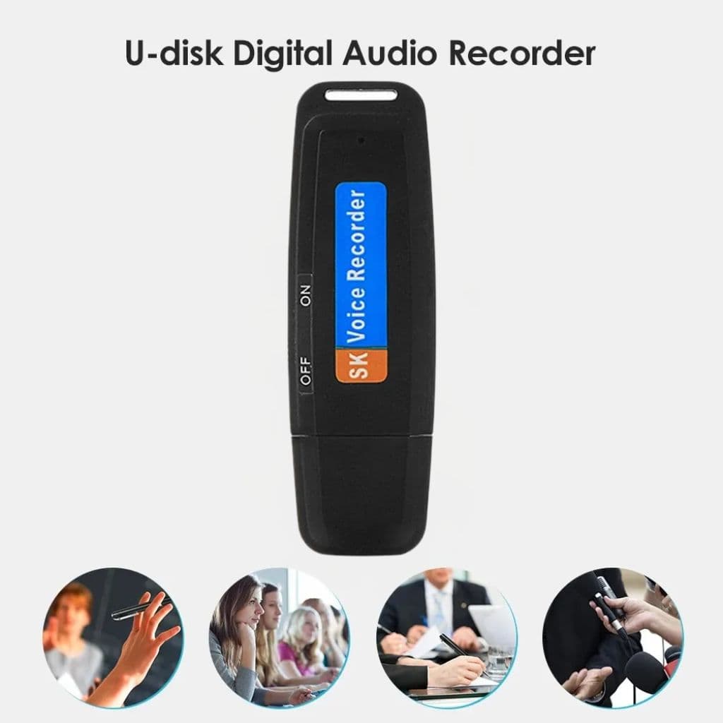 Enregistreur Vocal Flash Disque USB – فلاش ديسك مسجل صوت — صورة 5