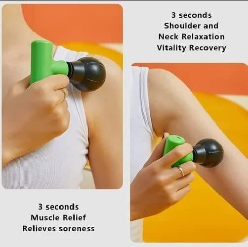 Mini appareil de massage électrique pour relaxation musculaire — صورة 7