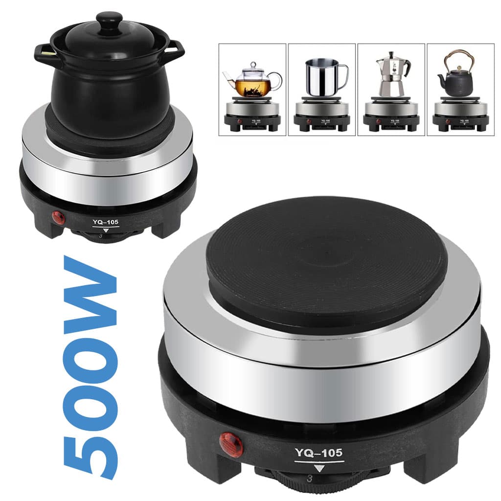Mini Plaque Chauffante Électrique 500w - موقد كهربائي صغير محمول 500 واط — صورة 1