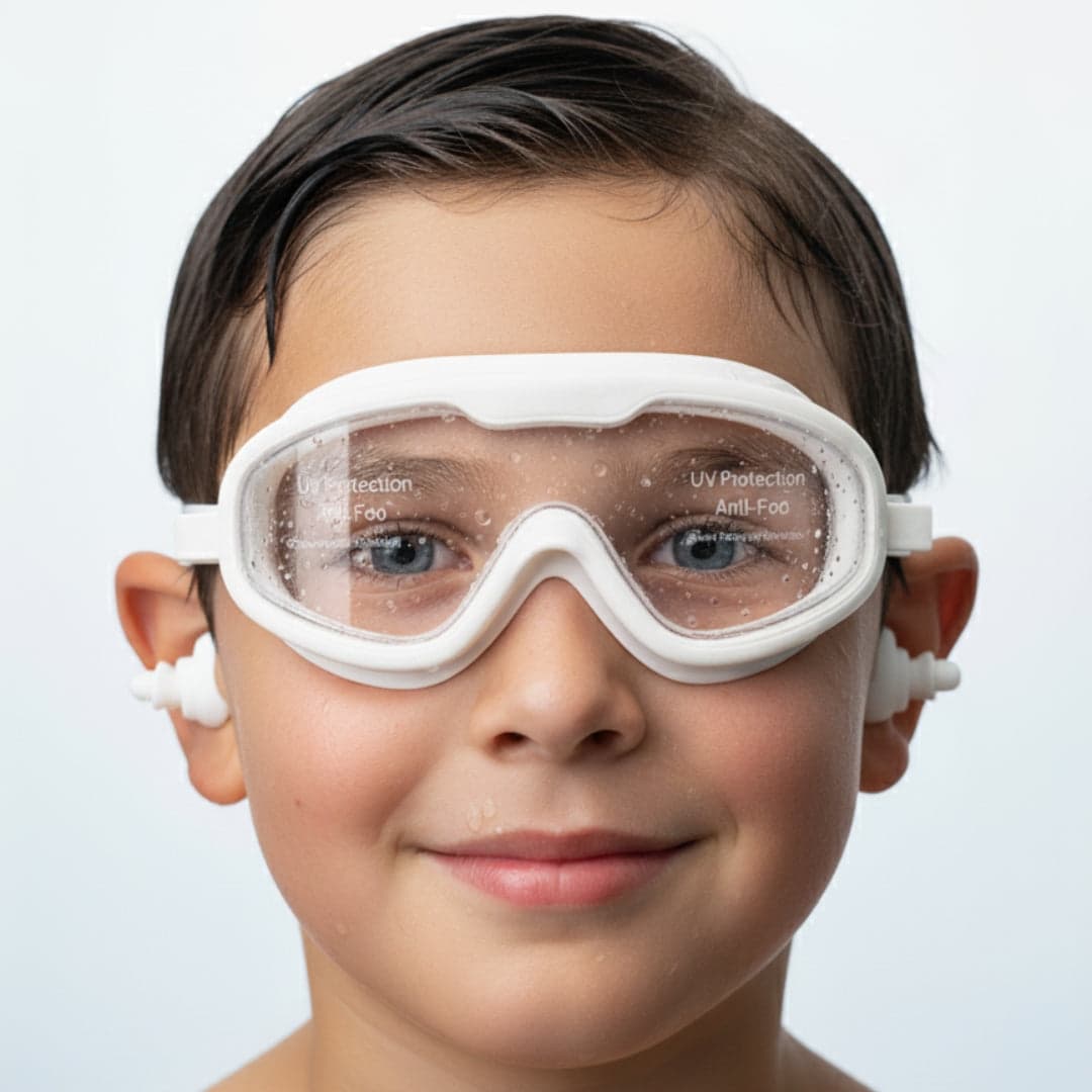 Lunettes de Natation Anti-Buée et Protection UV400 - نظارات سباحة احترافية مضادة للضباب والأشعة فوق البنفسجية برؤية 180درجة - Vacance & Loisir - صورة 11