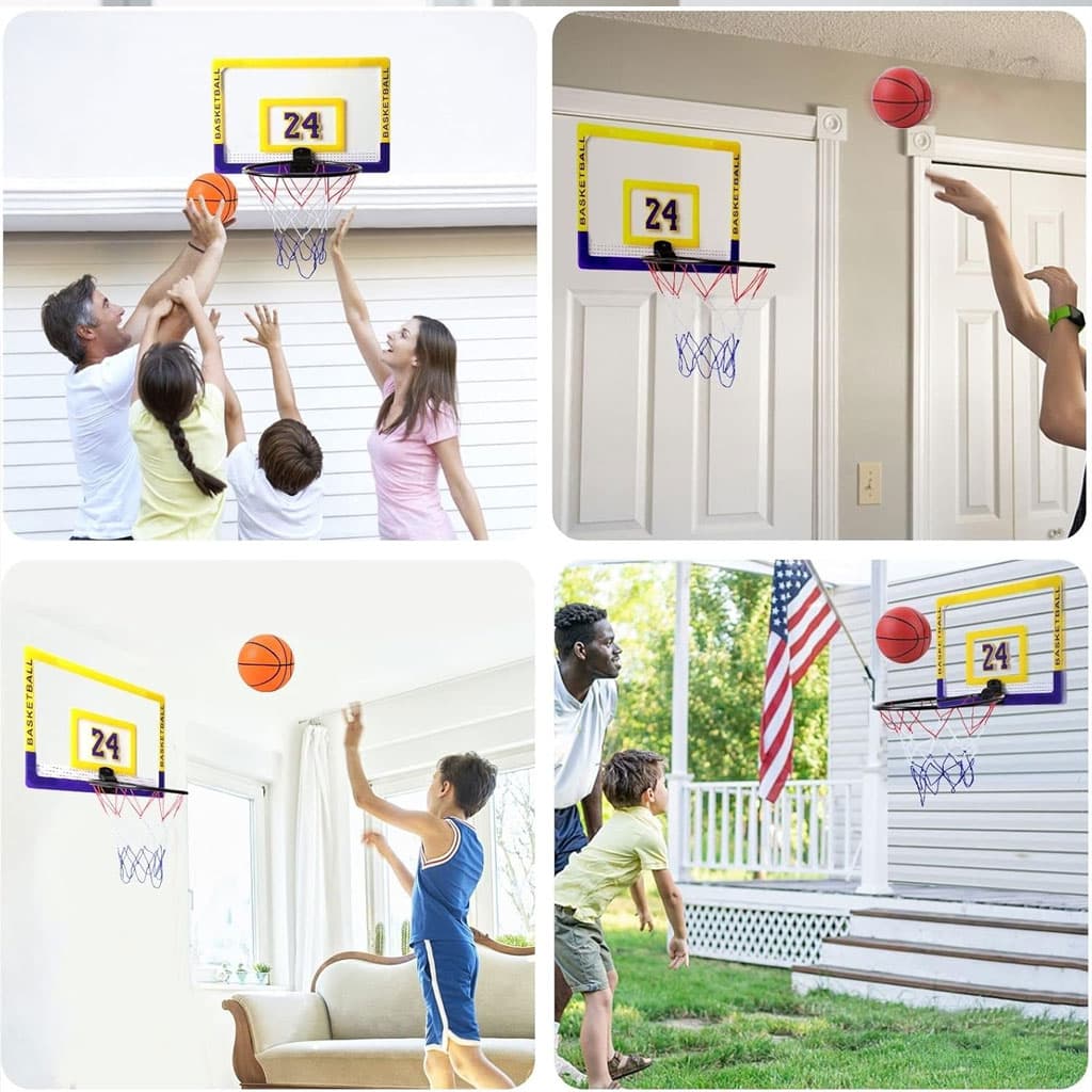 Mini Jeu de Basket-Ball à Domicile Pour Enfants – لعبة كرة السلة للأطفال — صورة 3