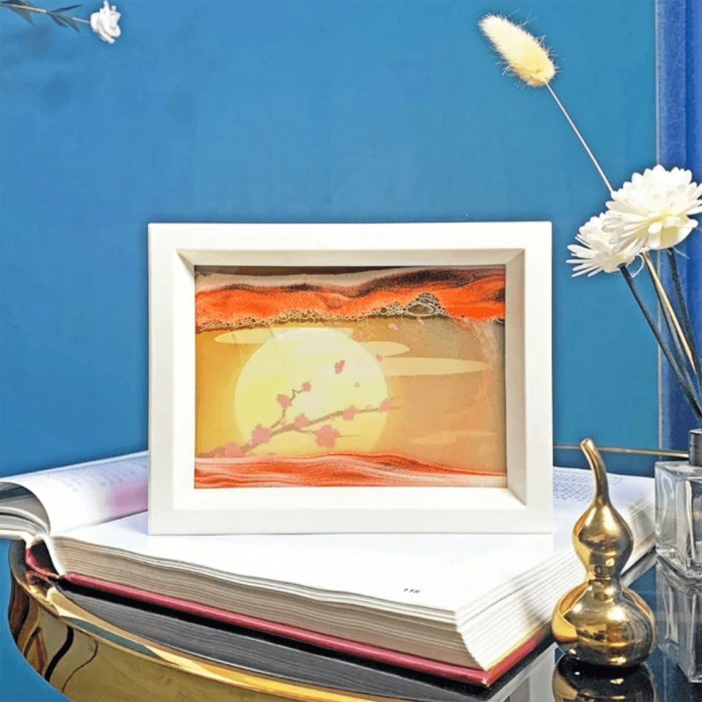 Tableau de Sable en Mouvement et miroir 3D – لوحة رملية ثلاثية الأبعاد مع مراة متحركة — صورة 6