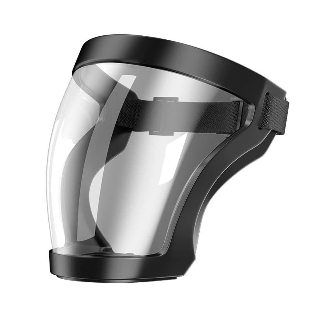 Masque facial intégral HD transparent, super protecteur anti-buée et respirant — صورة 5