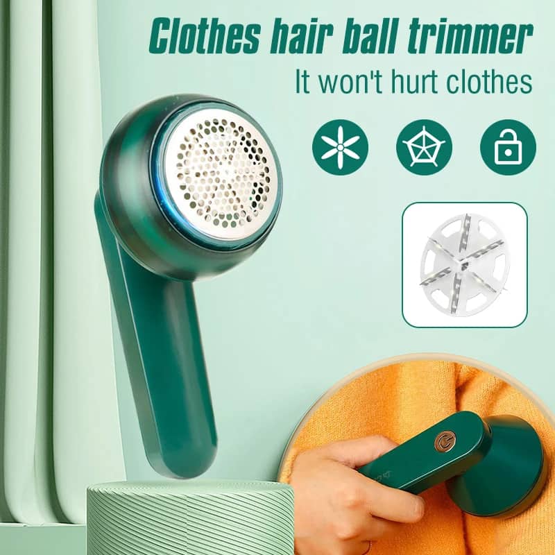 Éliminateur de peluches de vêtements électrique portable - الة الكهربائية المحمولة لازالة الوبر من الملابس